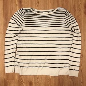 Black and White Elle Sweater